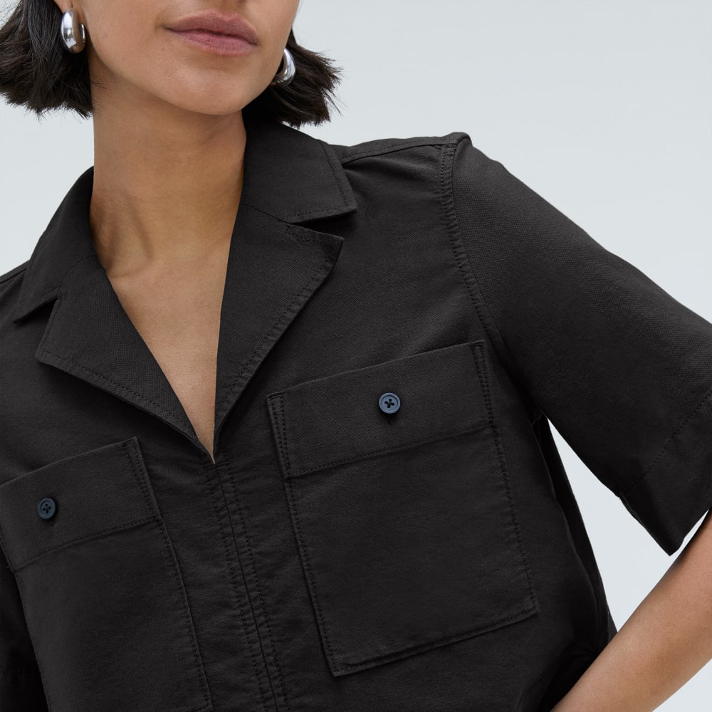 The Oxford Popover | Black