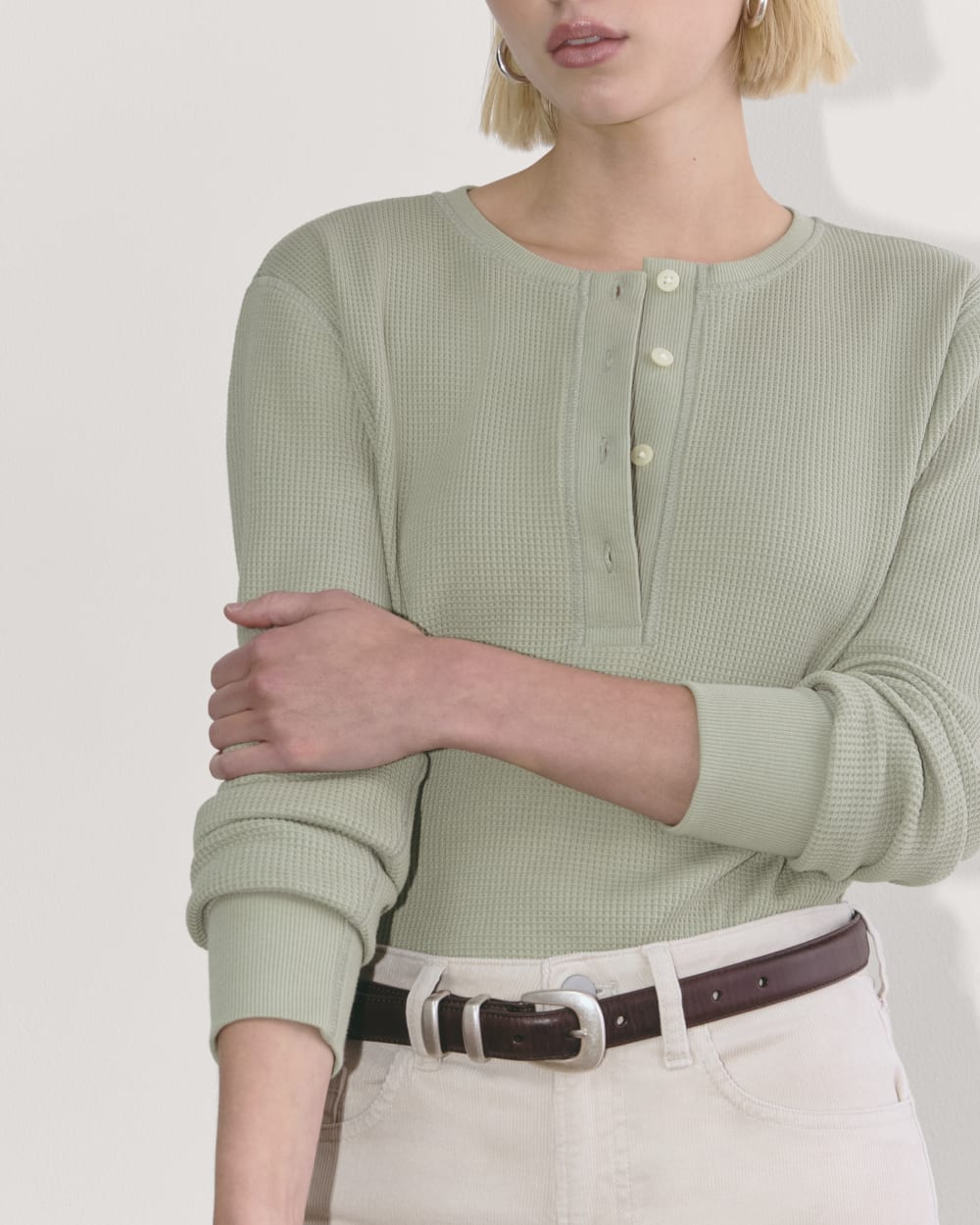 The Waffle Henley | Seagrass