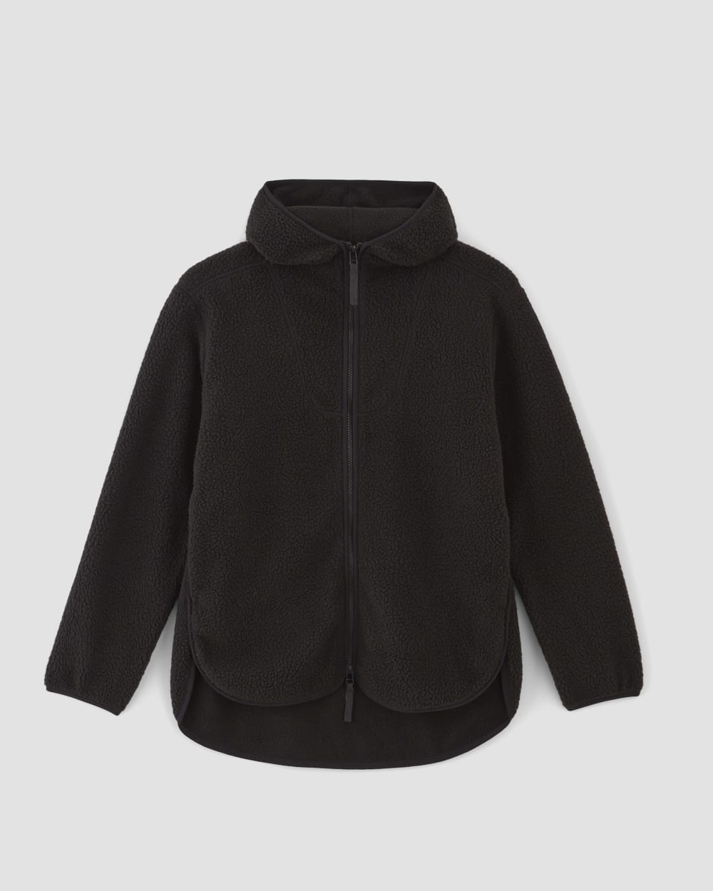 The ReNew Fleece Full-Zip Hoodie | Black