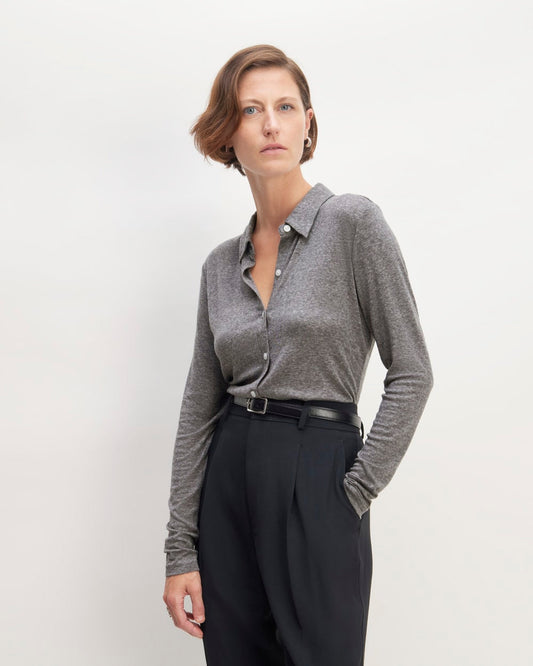 The Must-Have Shirt in Butterluxe | Heather Charcoal
