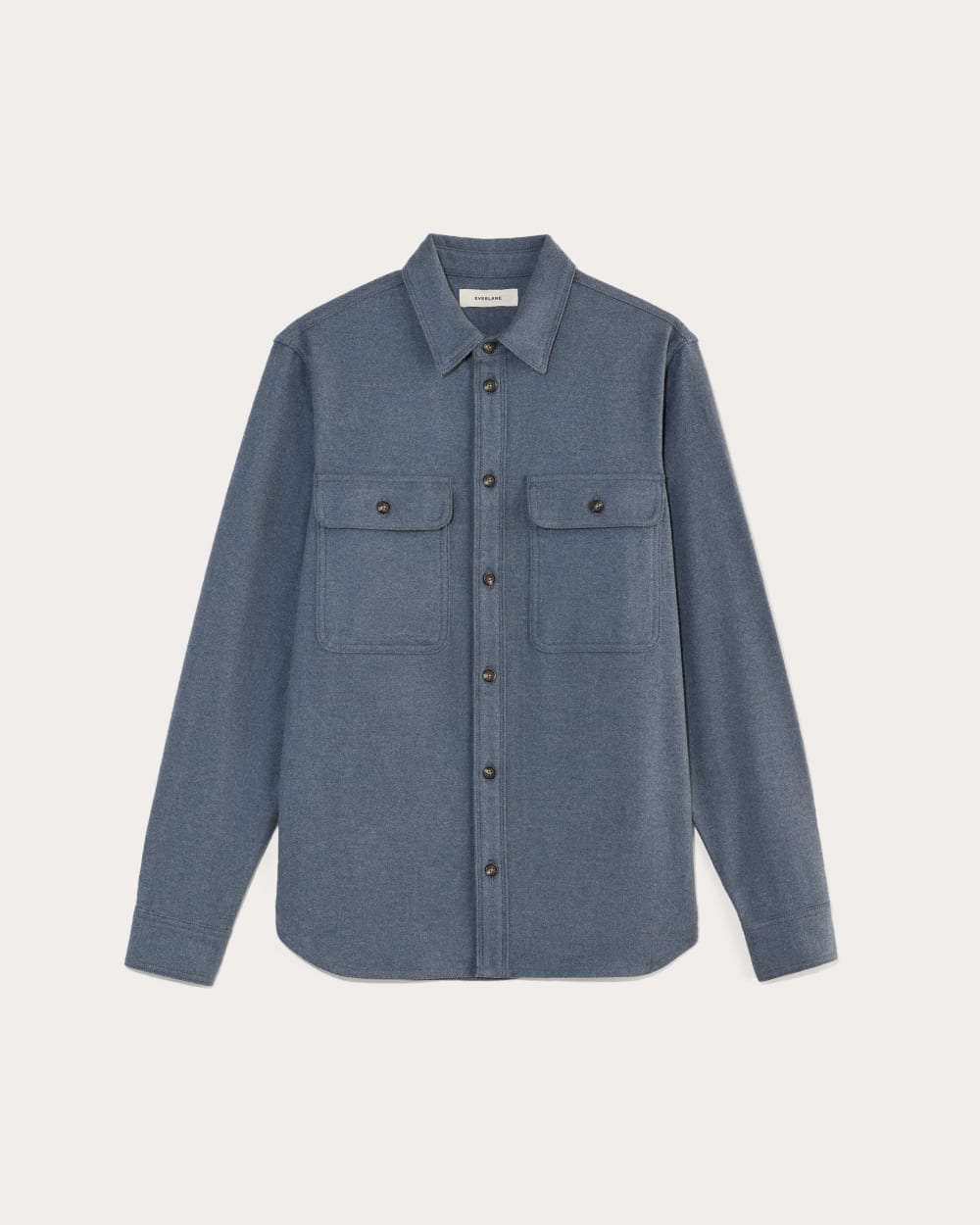 The Heavyweight Overshirt | Uniform | Heather Midnight Navy