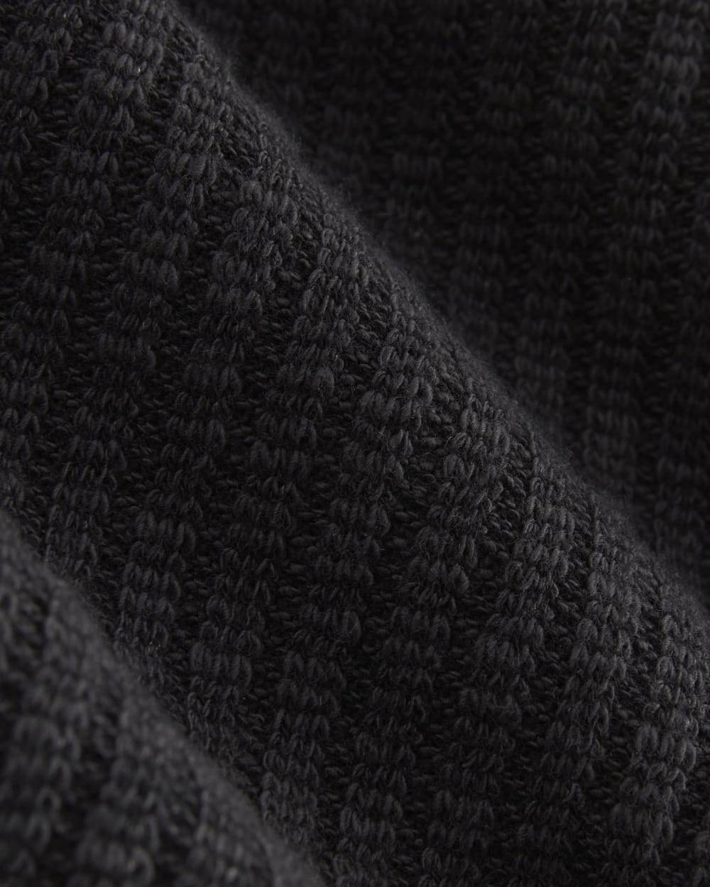 The Cozy Rib Cardigan | Black