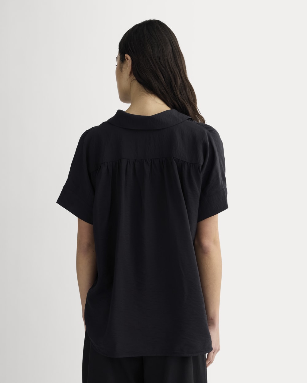 The Square Shirt in SoftLuxe | Black