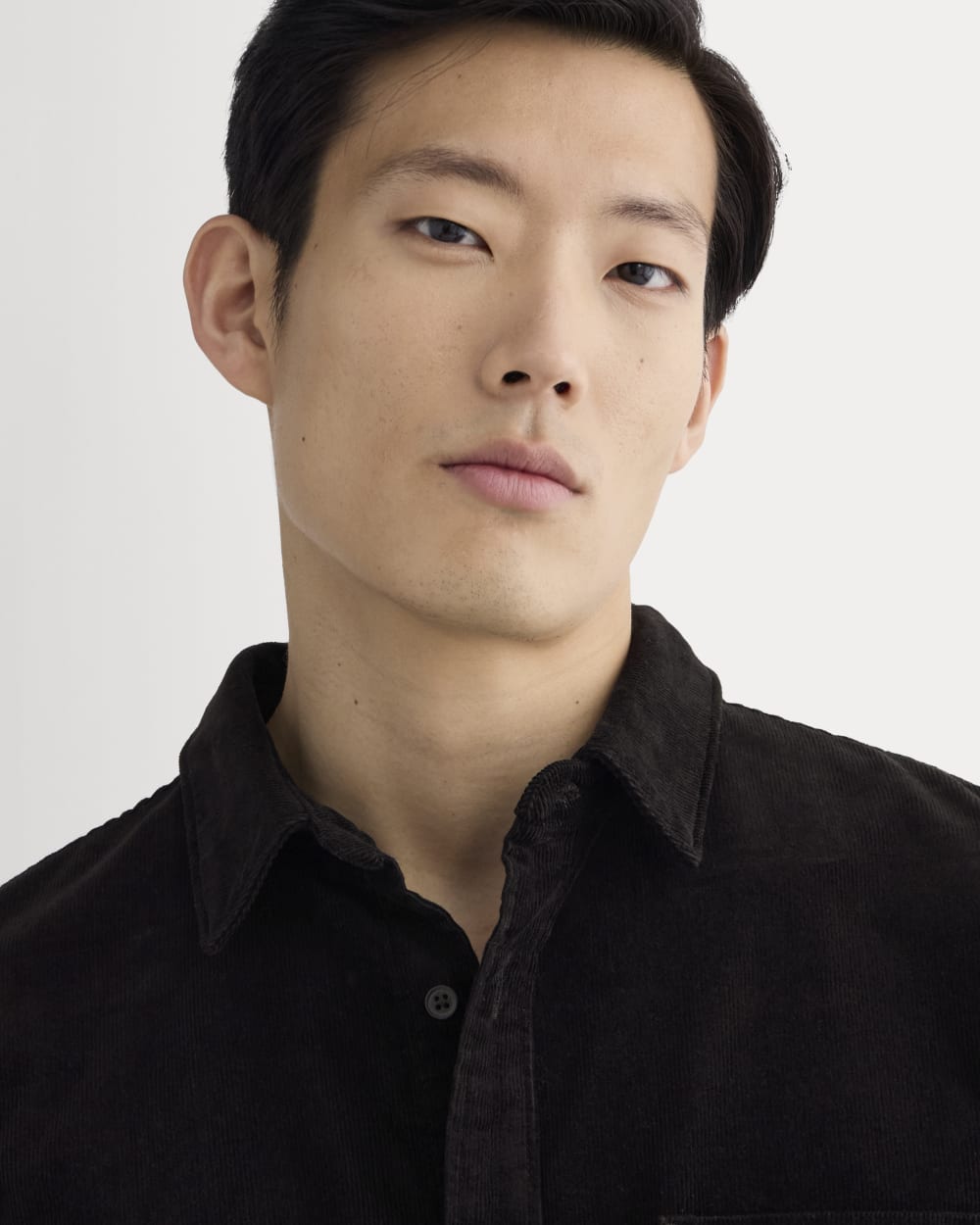 The Classic Shirt in Corduroy | Black