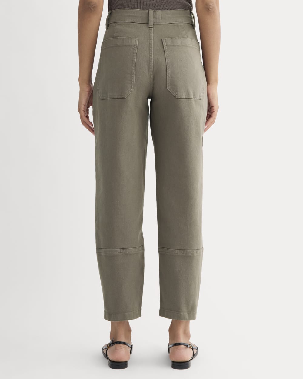 The Utility Barrel Pant | Taupe | Regular