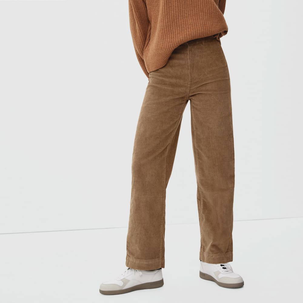 The Corduroy Wide-Leg Pant | Toasted Coconut