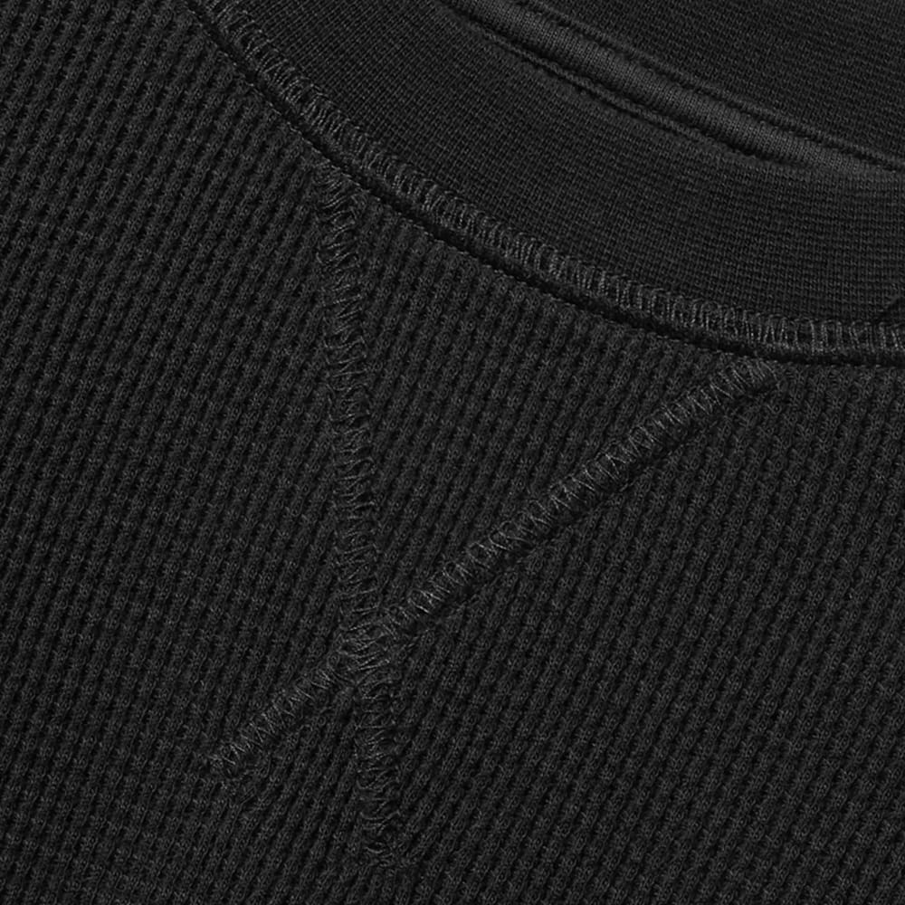 The Organic Cotton Waffle Tee | Black