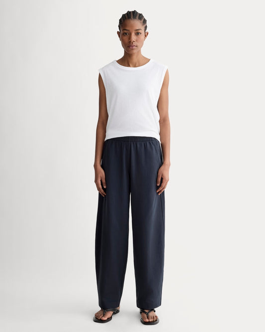 The Off-Duty Barrel Pant | Navy