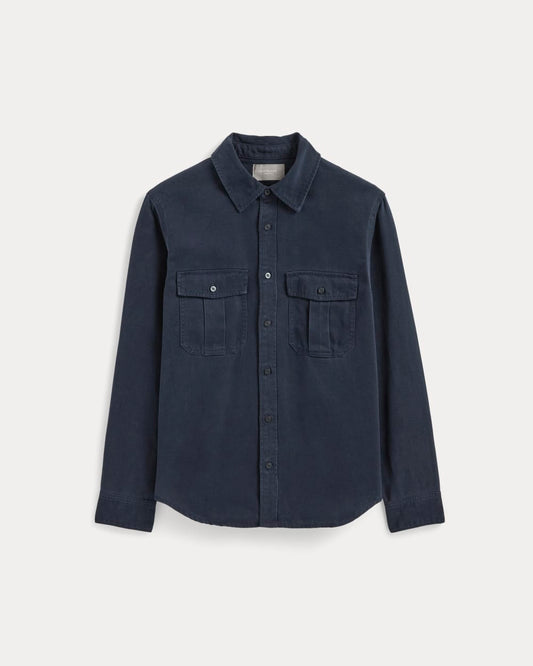The Utility Shirt Jacket in Buttersoft | Navy
