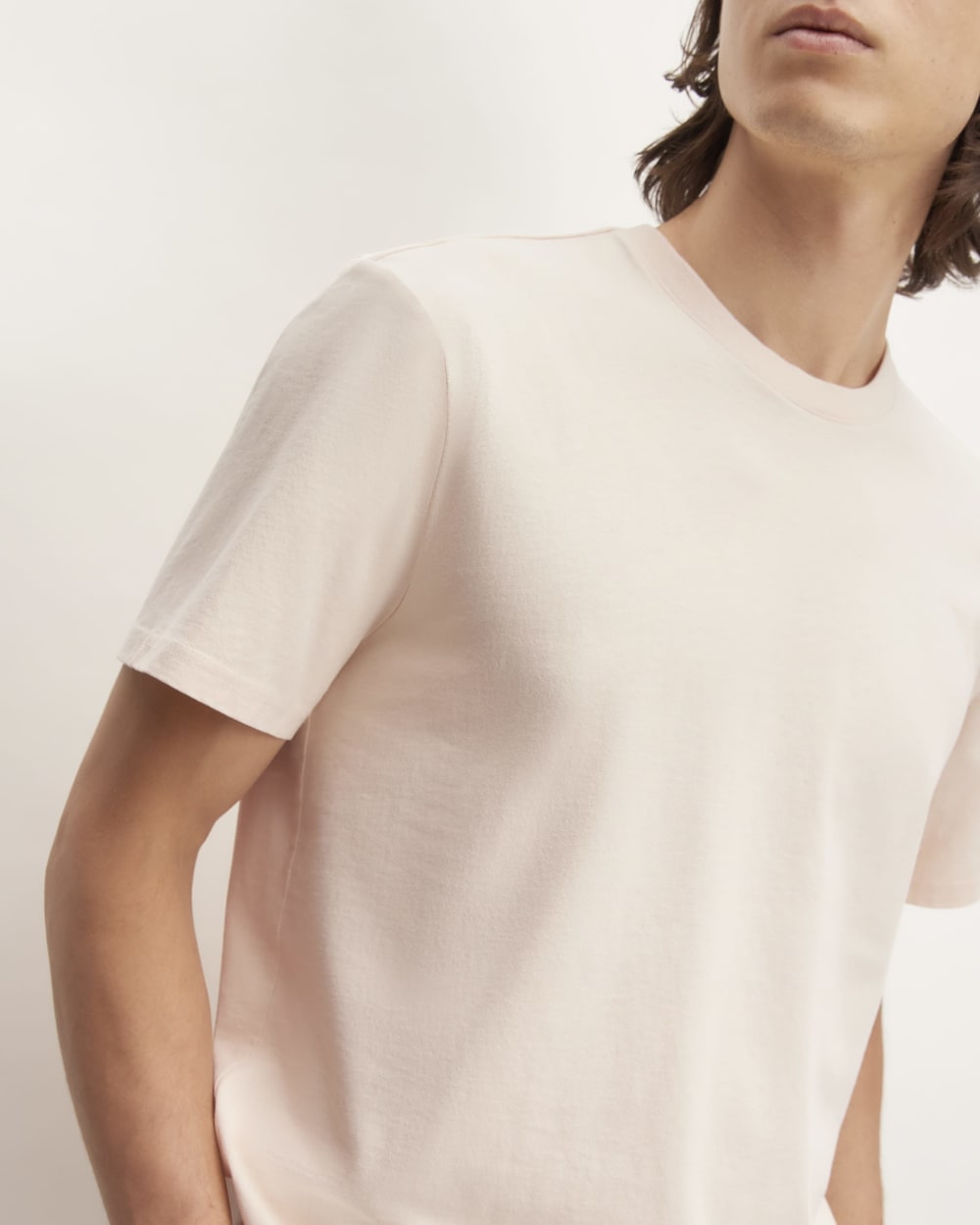 The Premium-Weight Crew | Uniform | Whisper Pink