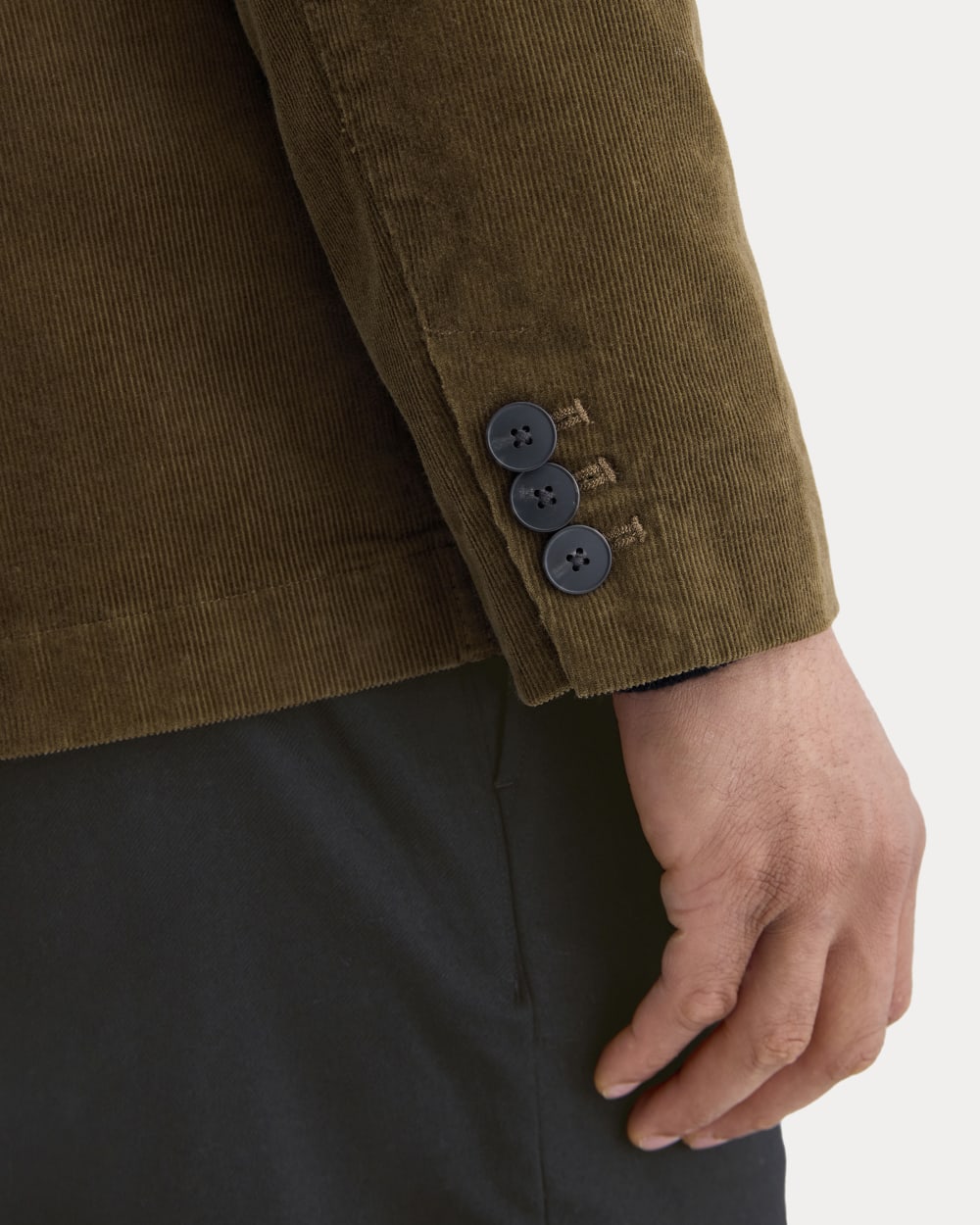 Fine Wale Corduroy Chore Blazer | Cocoa