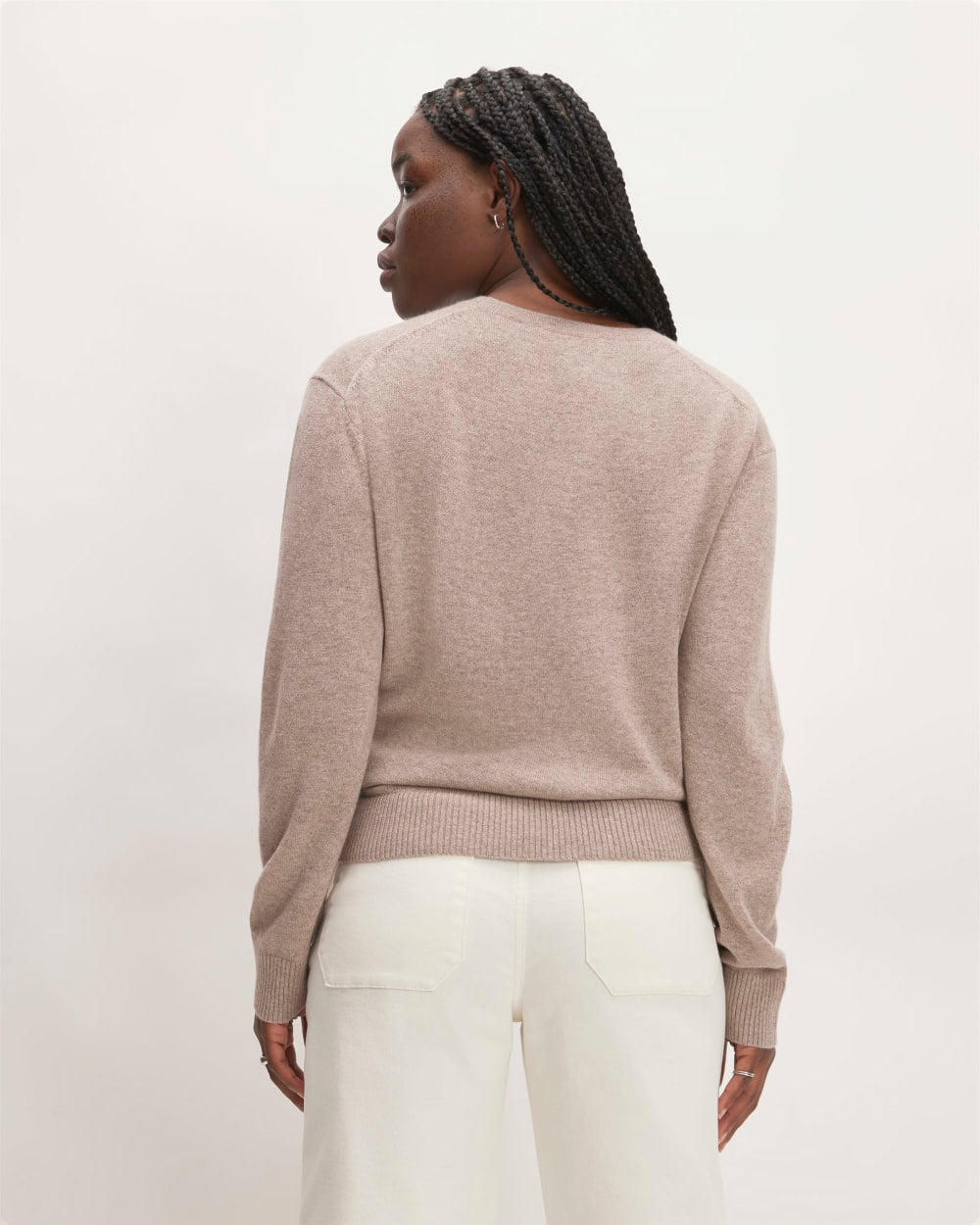 The Classic Crew in Cashmere | Toasted Sesame