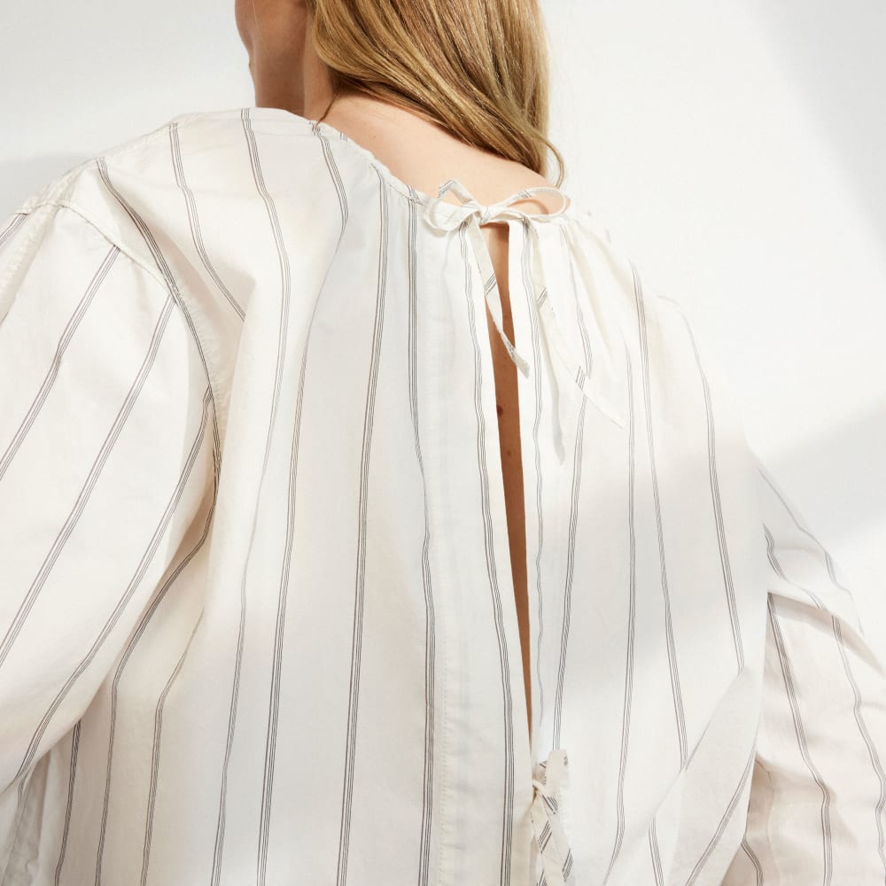 The Poplin Breeze Shirt | Black / Canvas Tan