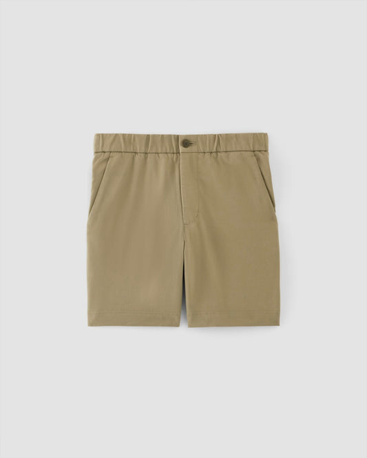 The Pull-On Performance Chino Short | Pale Green