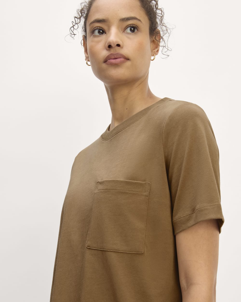 The Organic Cotton Weekend Tee Dress | Toasted Coconut
