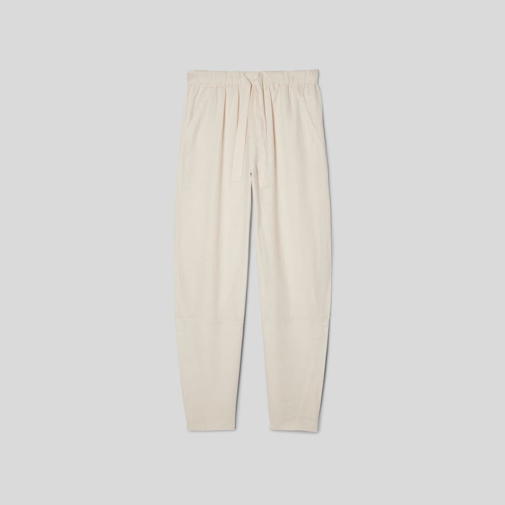 The Linen Pull-On Barrel Pant | Canvas