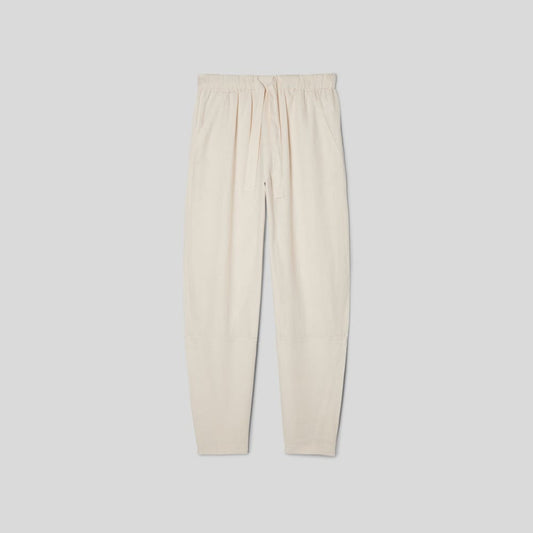 The Linen Pull-On Barrel Pant | Canvas
