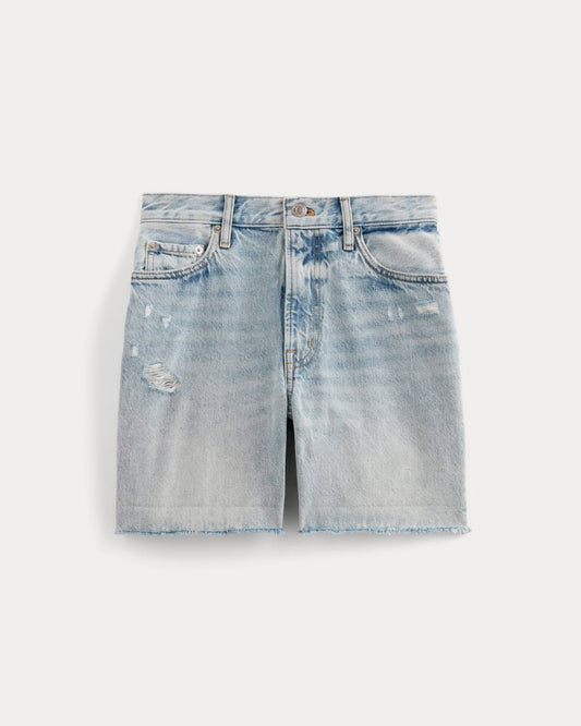 The Cheeky Jean Short | Light Indigo
