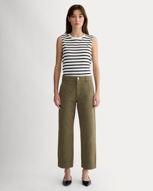 The Utility Straight-Leg Pant | Kalamata | 26.5 Inseam