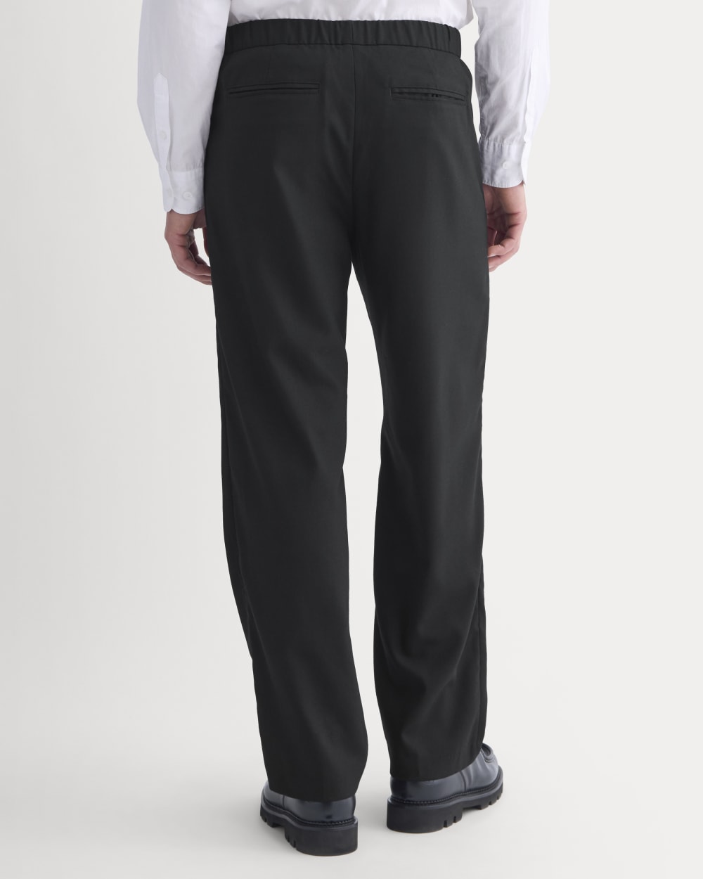 Pleated Trouser in Tailor Twill |  Black