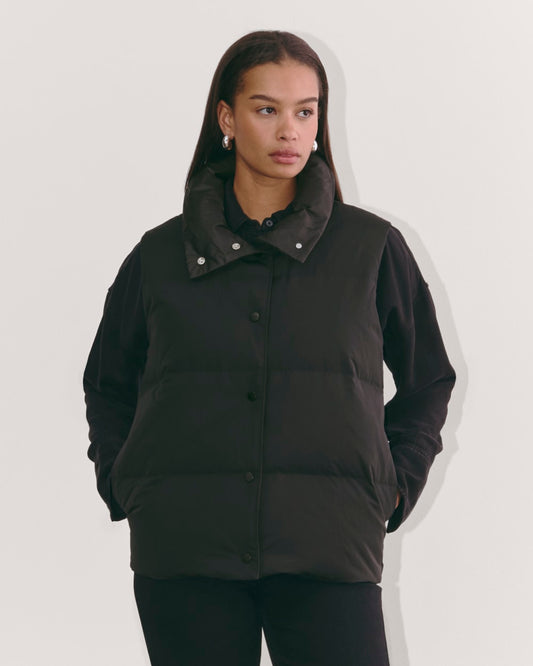 The Puffer Vest | Black