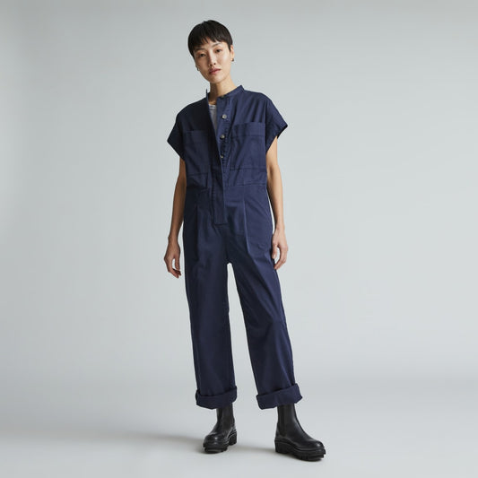 The Easy Workwear Jumpsuit | Navy