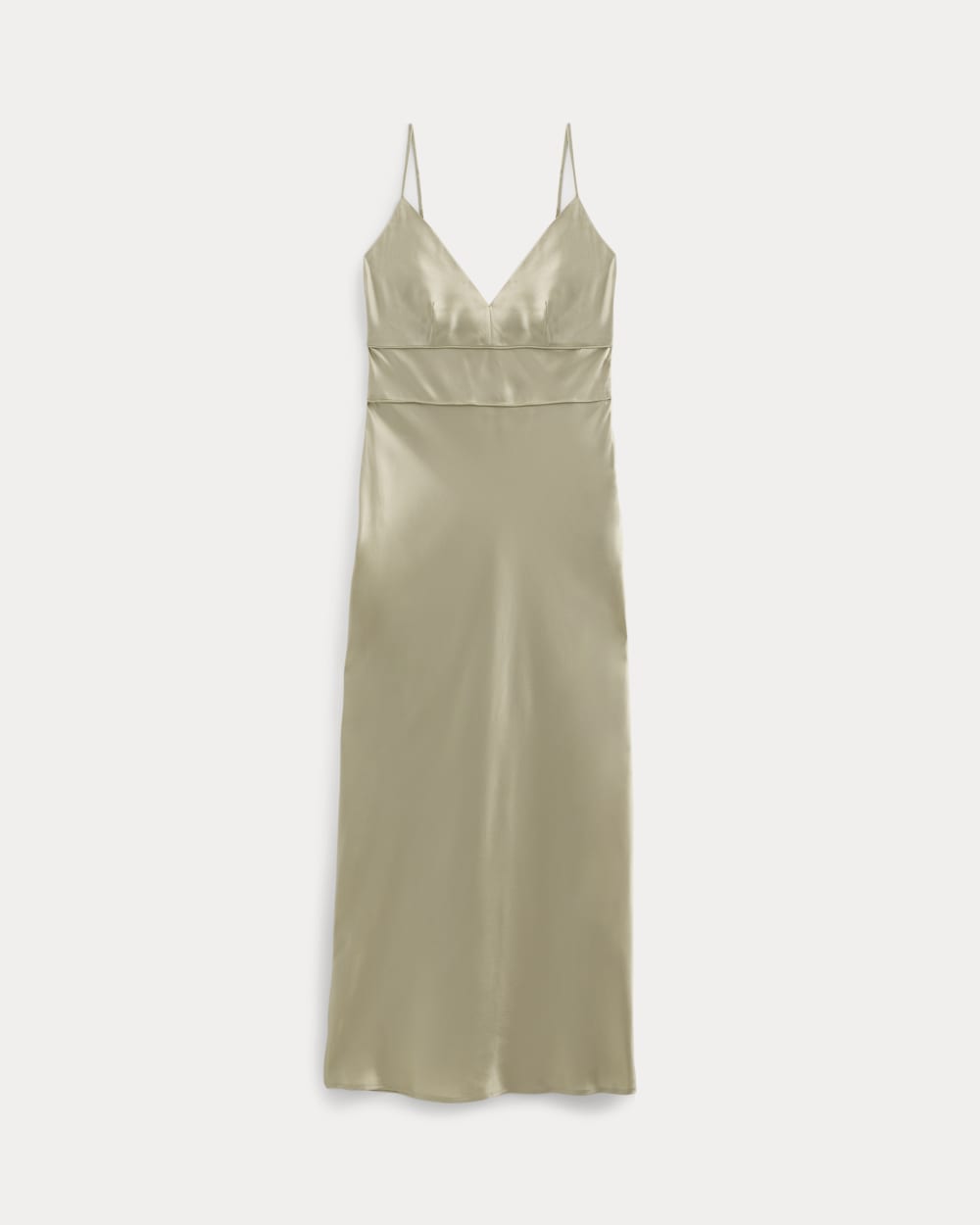 Bias Cut Slip Dress in Silk Charmeuse | Peyote
