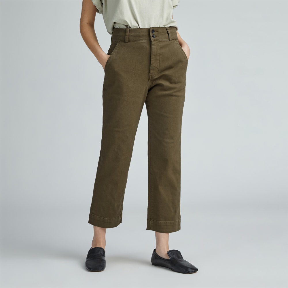 The Organic Straight-Leg Pant | Beech