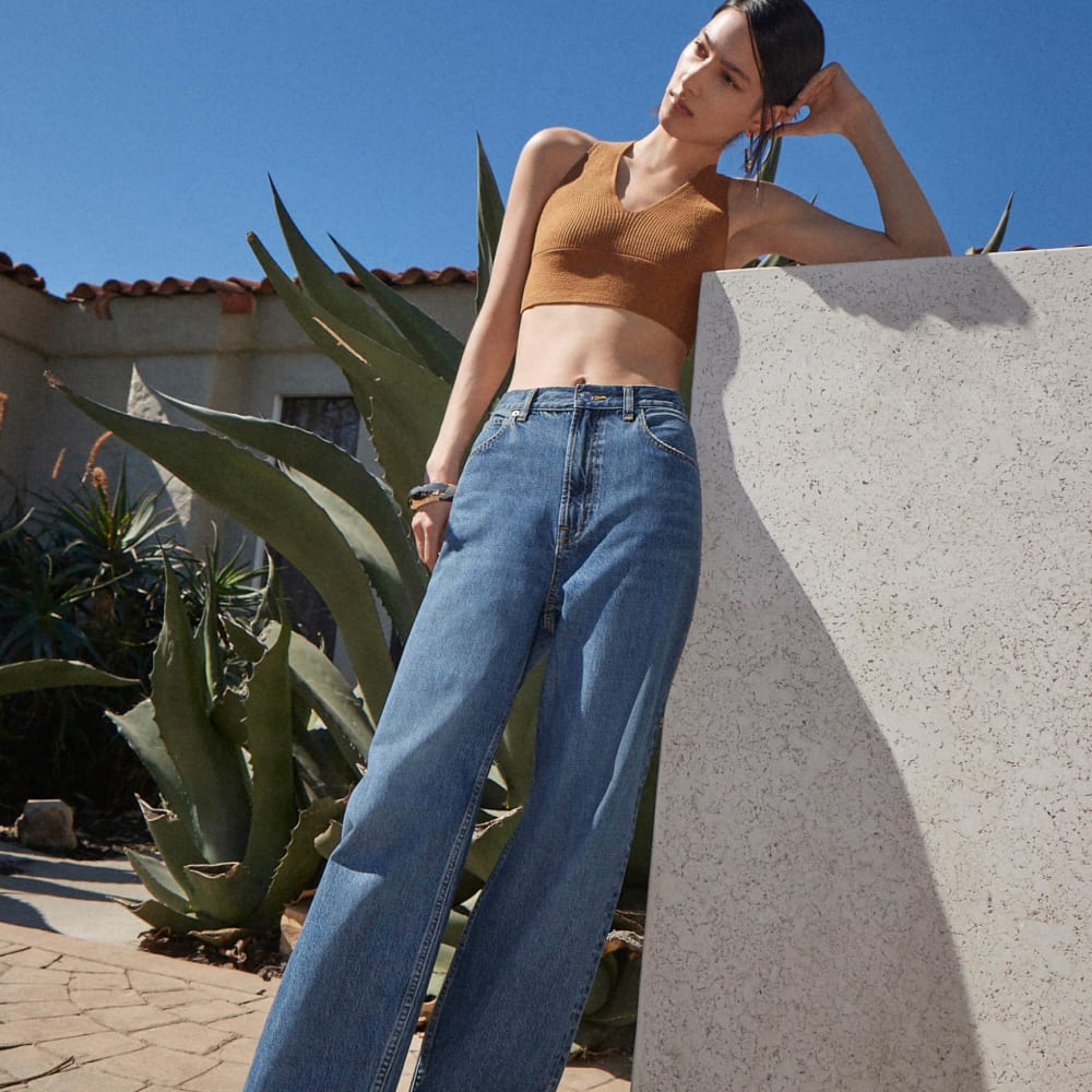 The Cross-Back Cropped Sweater Top | Butter Caramel