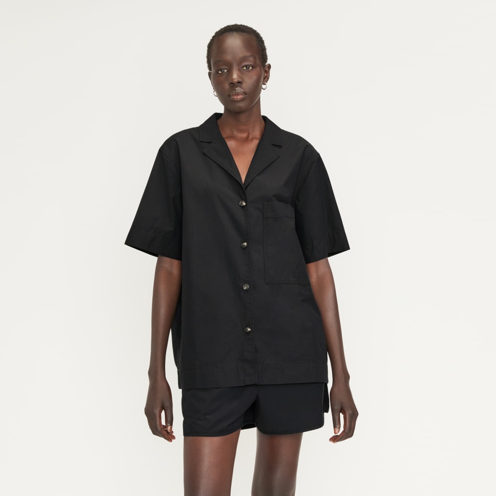 The Poplin Shirt | Black