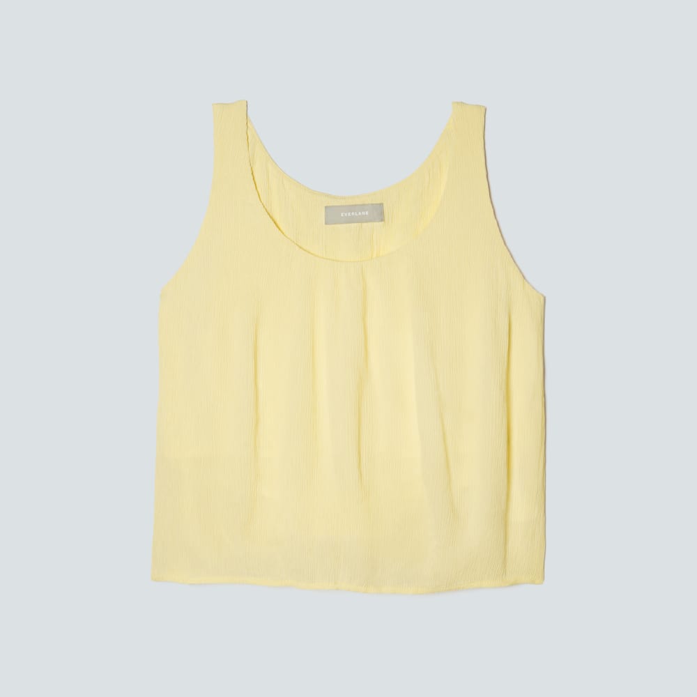 The Naia™ Ripple Tank | Pastel Yellow