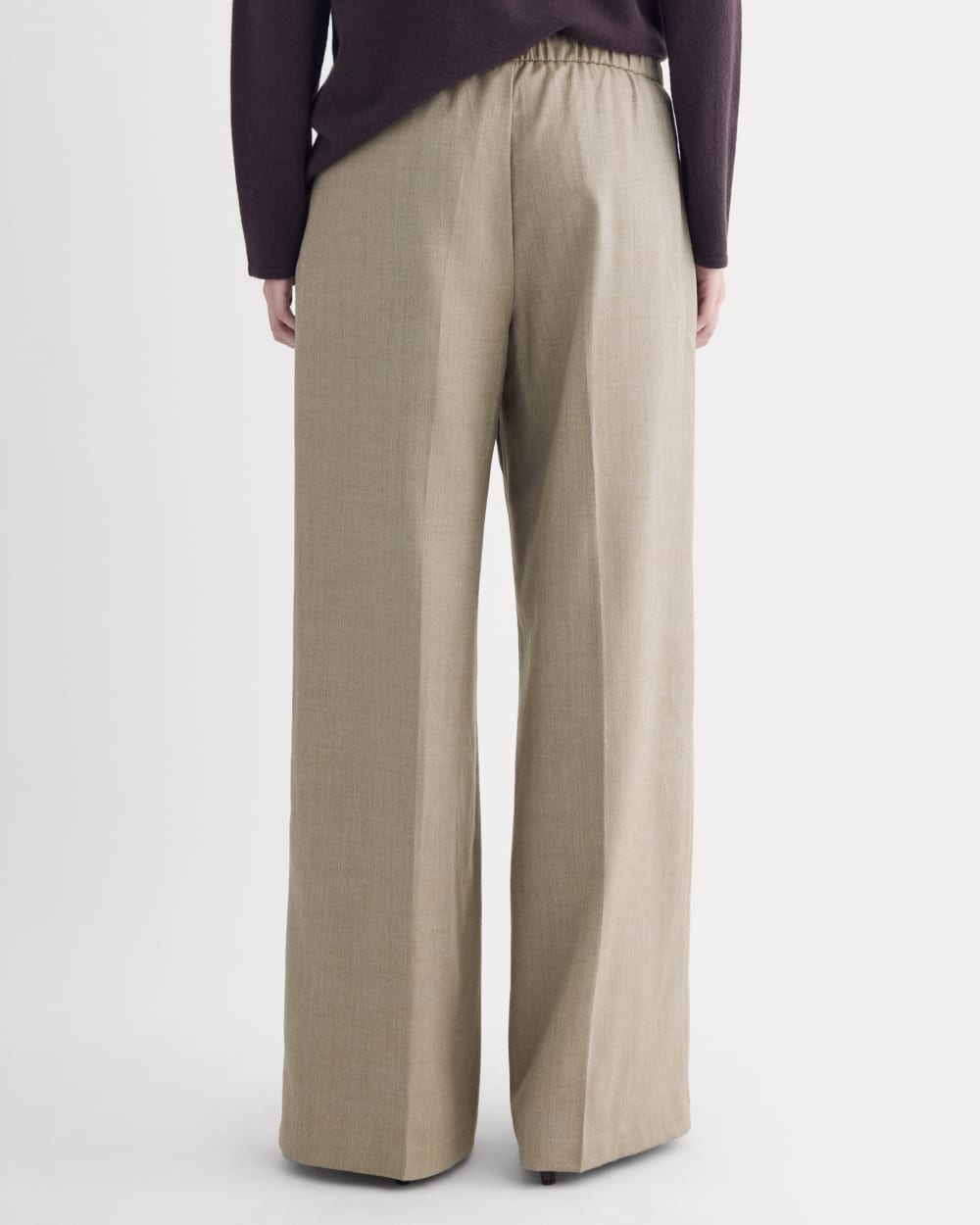 The Pull-On Trouser in Tailor Twill | Light Taupe