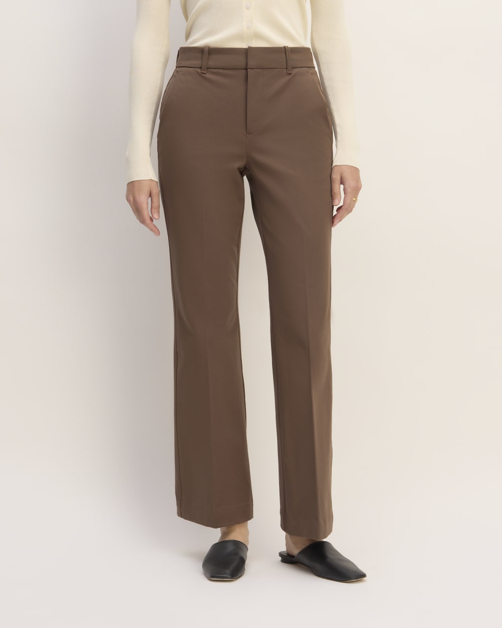The Bi-Stretch Flare Pant | Cocoa