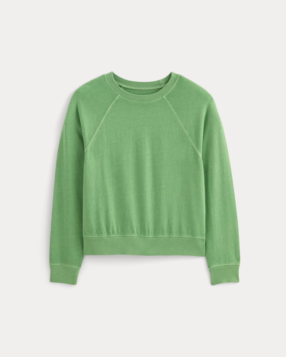 The Off-Duty Long-Sleeve Tee | Green Garment Dye