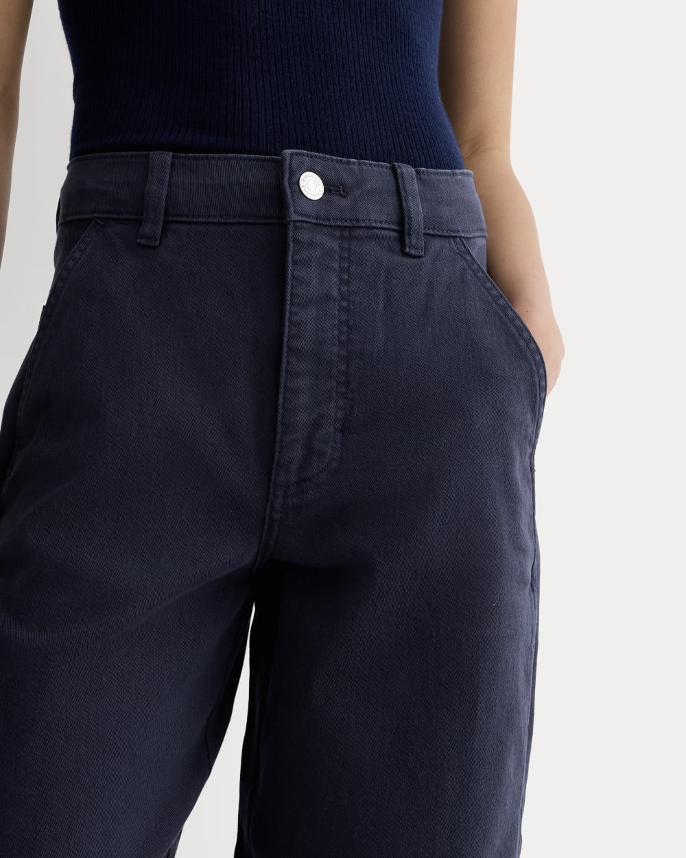 The Utility Barrel Pant | Navy | Tall