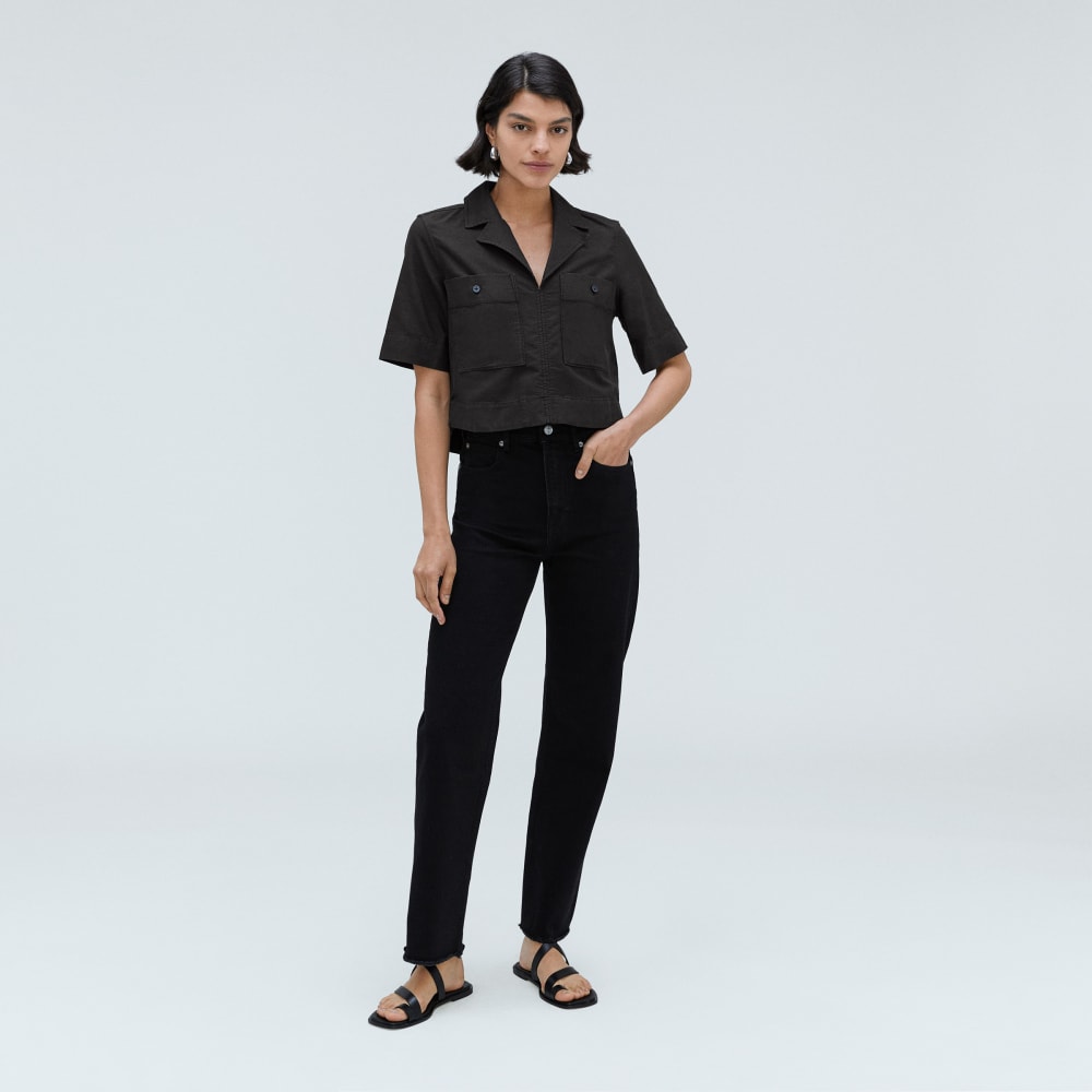 The Oxford Popover | Black