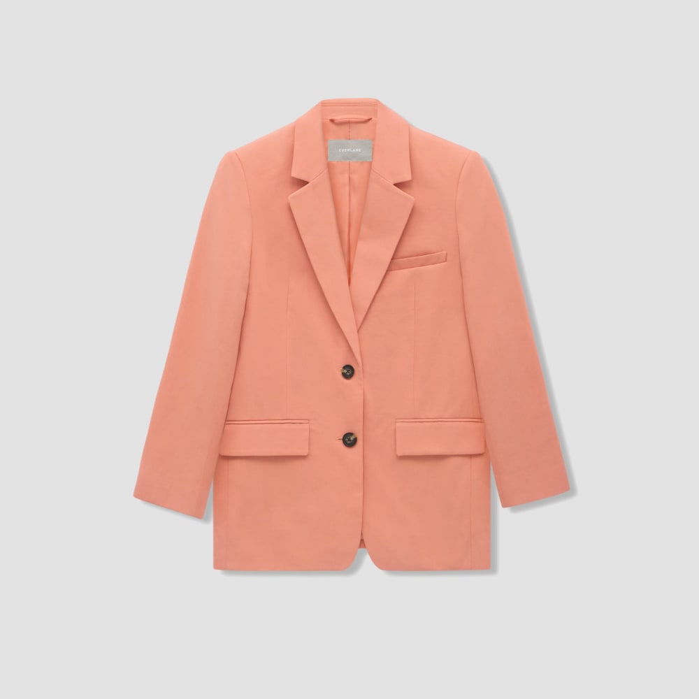 The Oversized Blazer in Buttersmooth | Tawny Pink