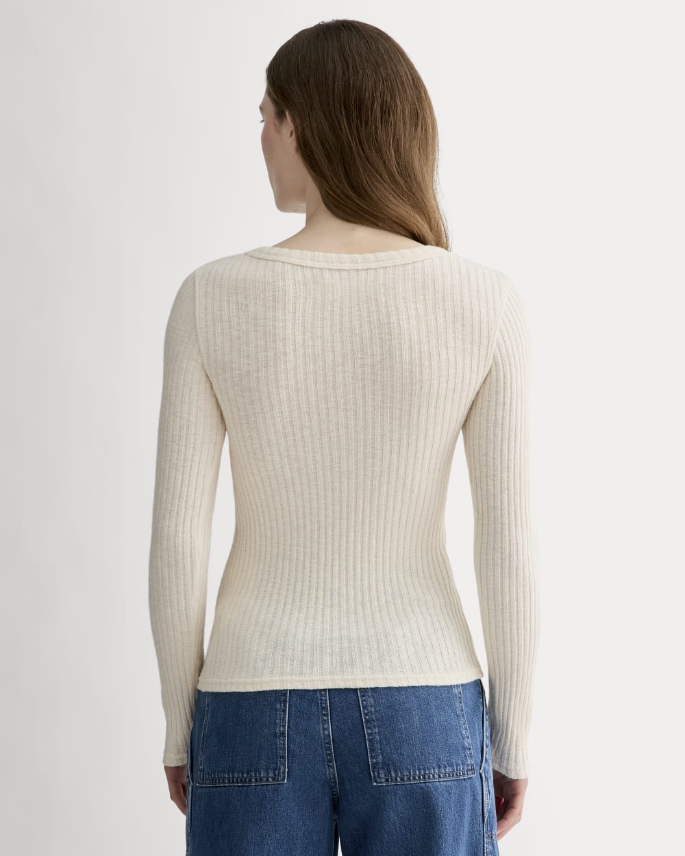The Cozy Rib Henley | Bone