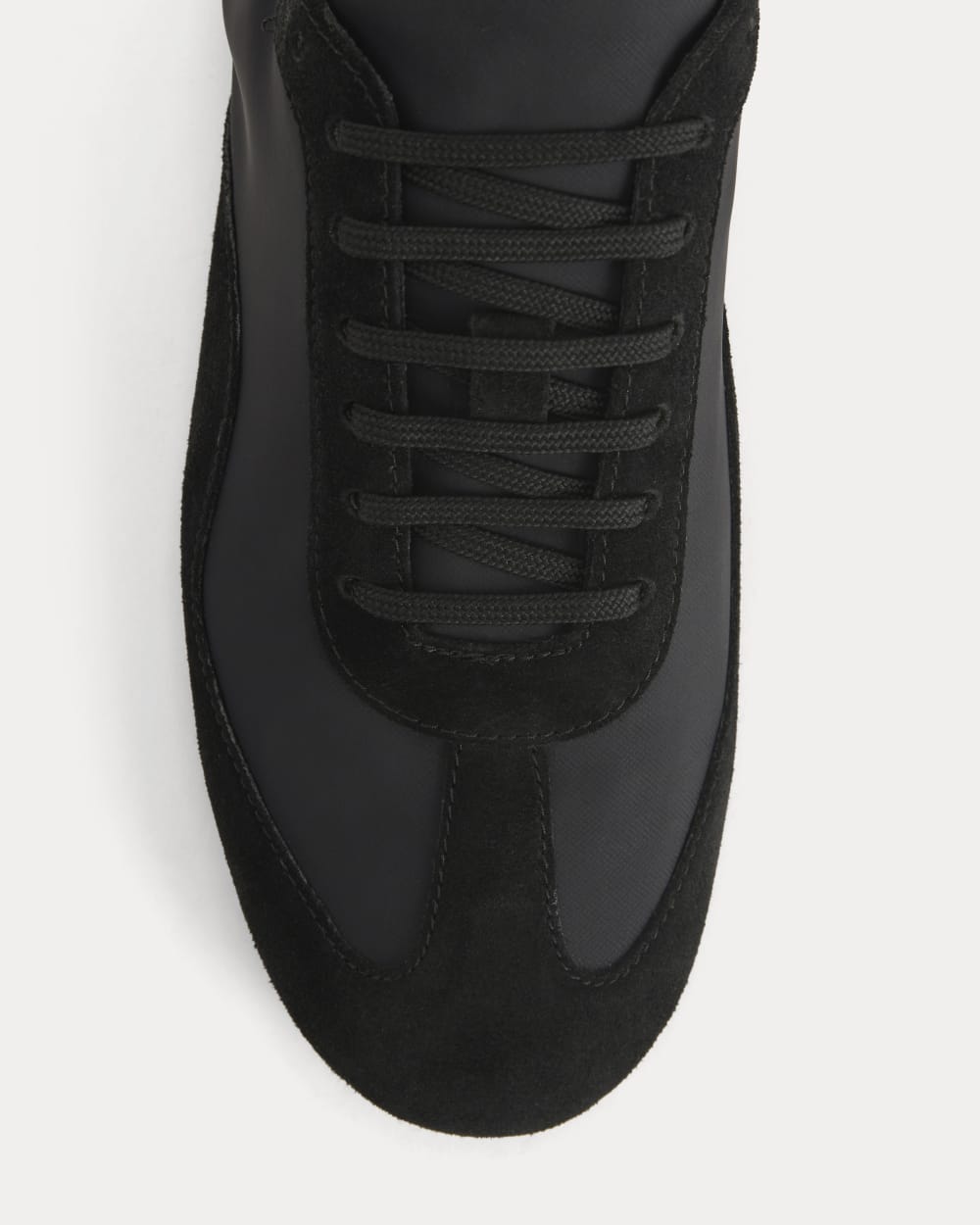Ballet Sneaker | Black Suede