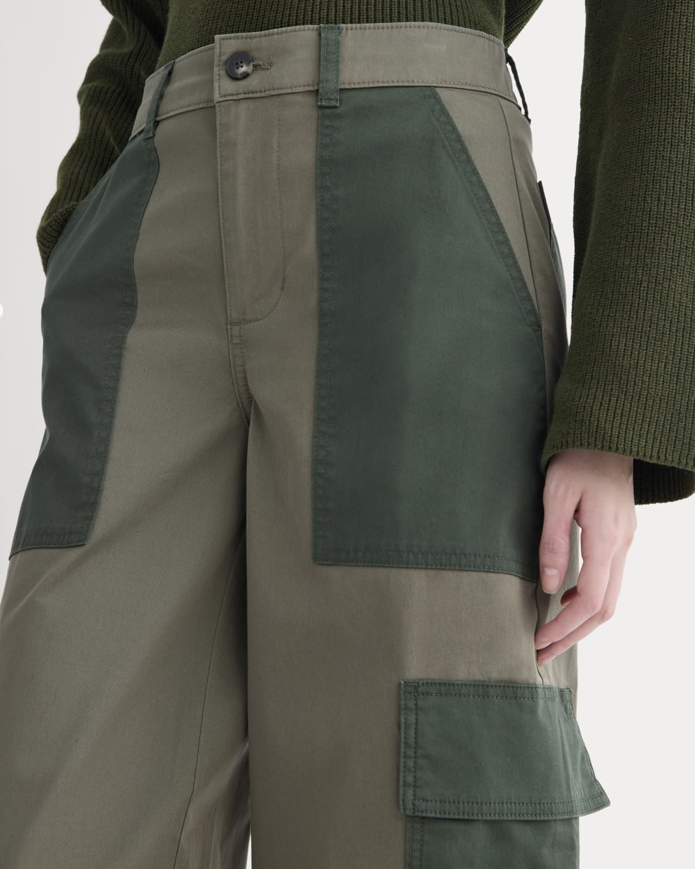 The Utility Cargo Pant | Kalamata / Duffel Bag