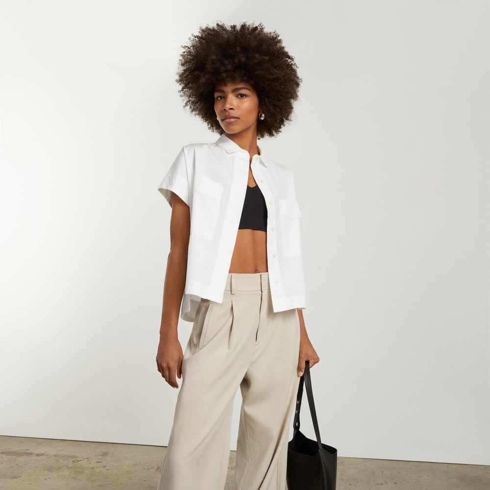 The Short-Sleeve Box Shirt | White