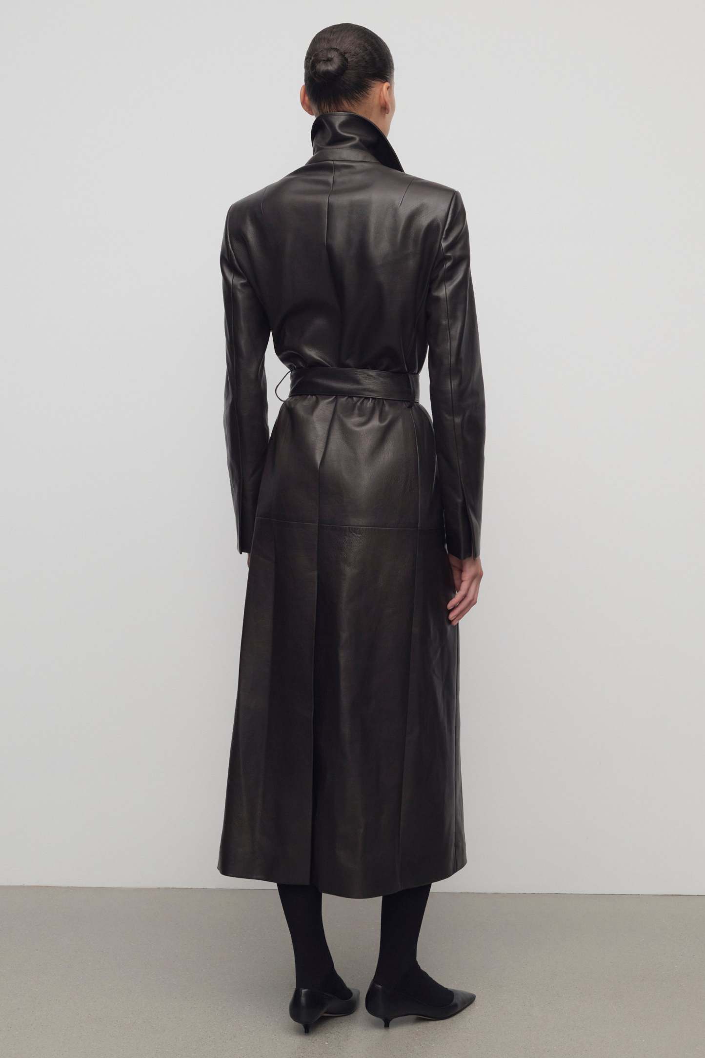 Raisa Coat in Leather