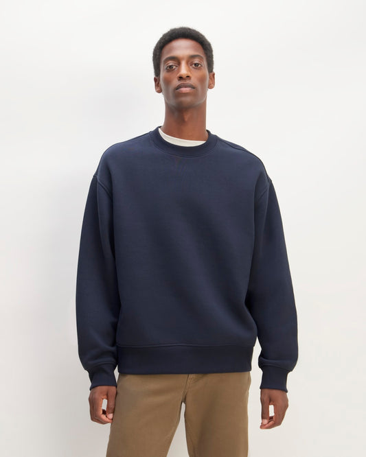 The ReTrack Crewneck Sweatshirt | Navy
