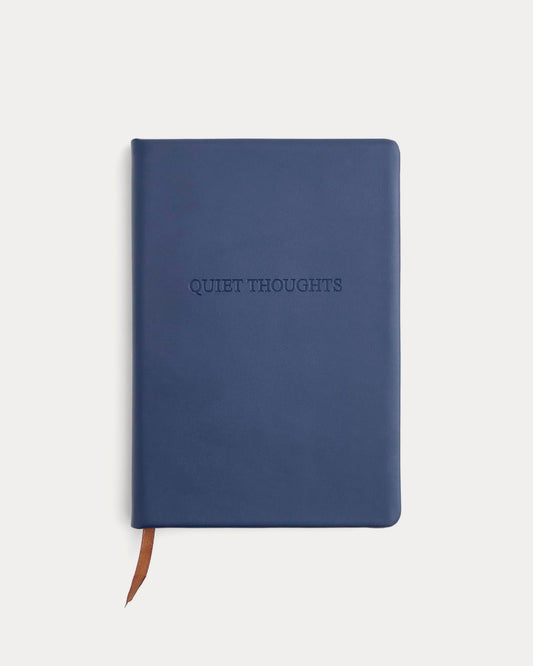 Everlane x Peace & Quiet Leather Journal |  Navy