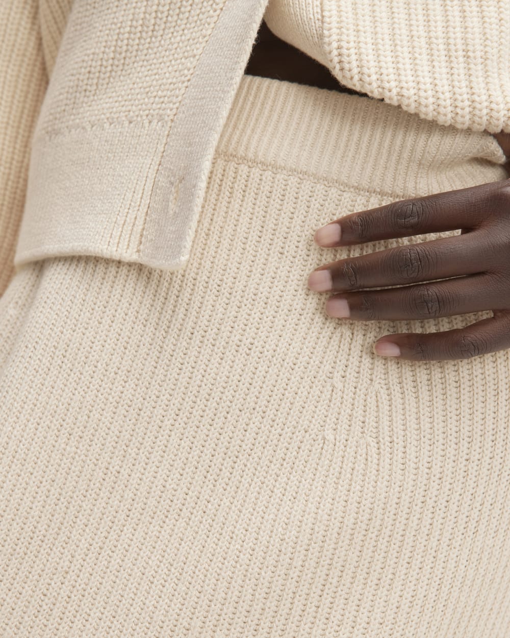 The Organic Cotton Sweater Midi Skirt | Canvas
