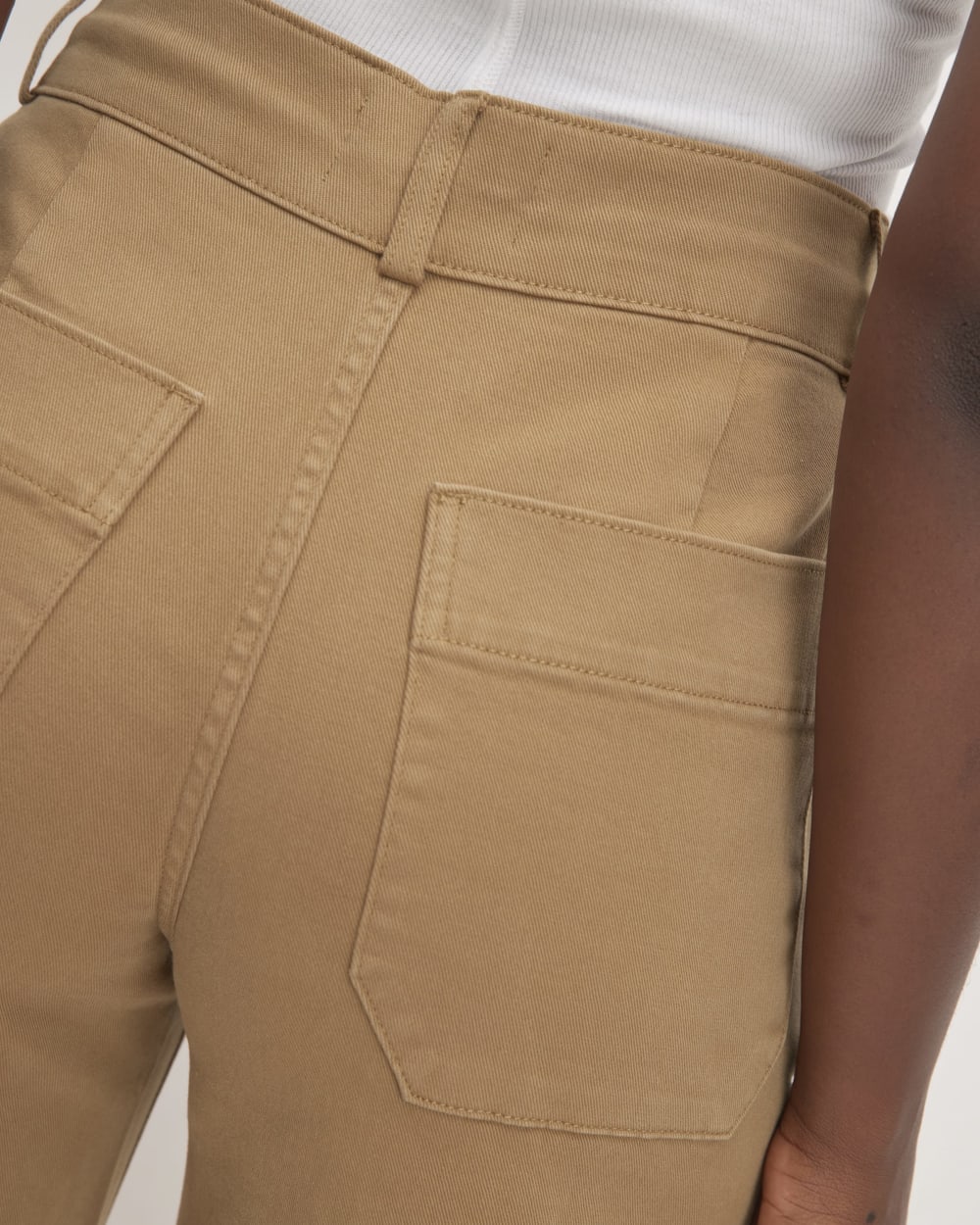 The Organic Wide-Leg Pant | Toasted Coconut