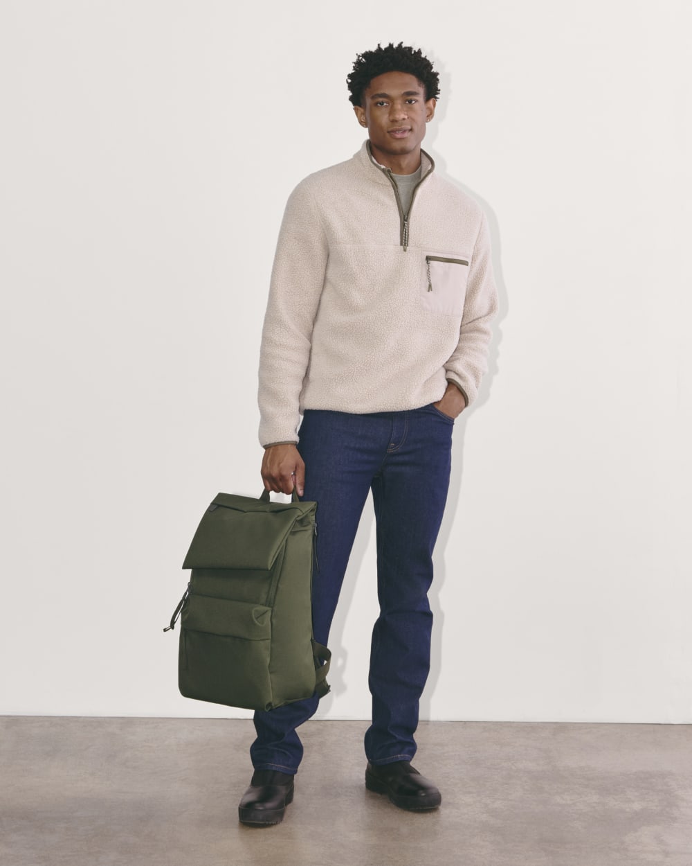 The ReNew Transit Backpack | Dark Forest