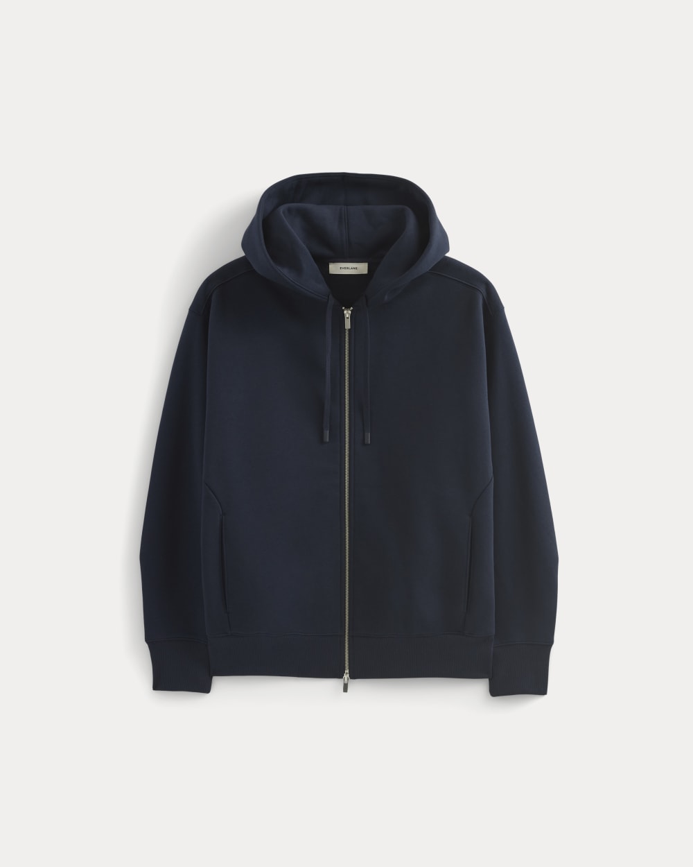 Luxe Fleece Full-Zip Hoodie | Deep Navy