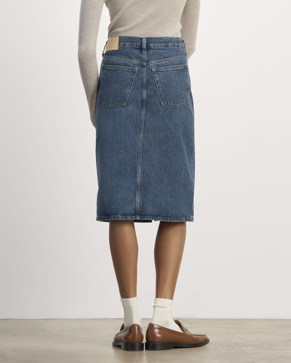 The Mid-Way Skirt | Deep Atlantic