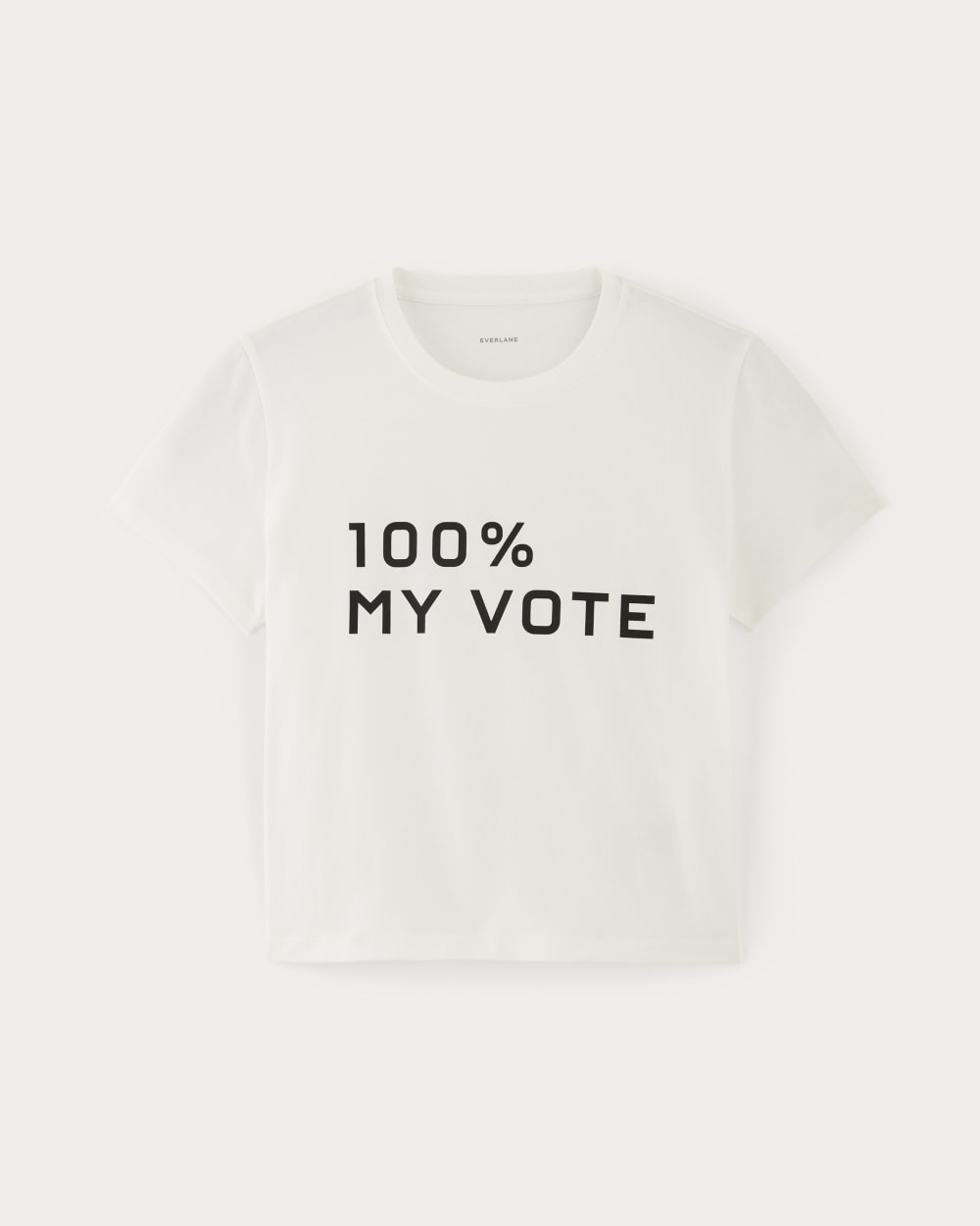 The Voter Tee in Essential Cotton | White